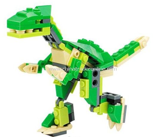 TYRANNOSAURUS toy bricks, building blocks