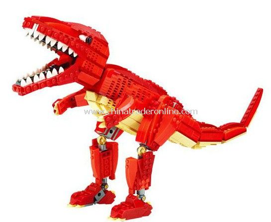 TYRANNOSAURUS toy bricks, building blocks from China