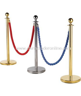 CROWD CONTROL STANCHIONS/DOME BASE(NOT INCLUDING ROPE)