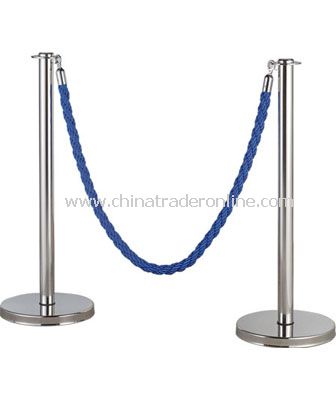 CROWD CONTROL STANCHIONS/FLAT BASE(NOT INCLUDING ROPE)