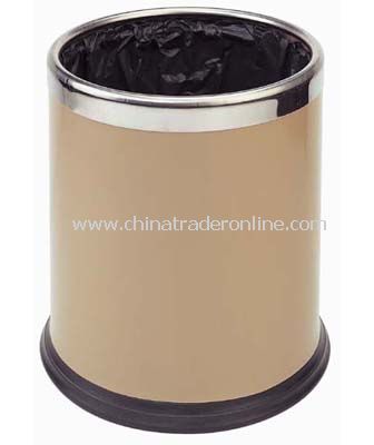 DOUBLE LAYER ROUND ROOM DUSTBIN from China