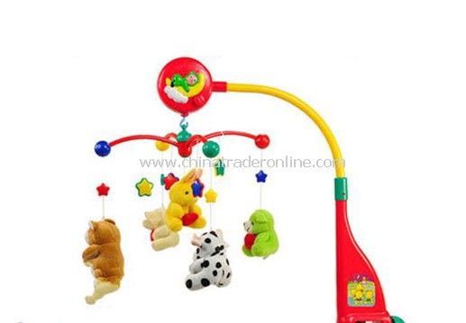 Hanging music Rotating toy with light from China