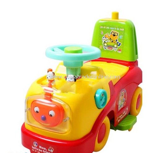 Multi-function childrens ride on car