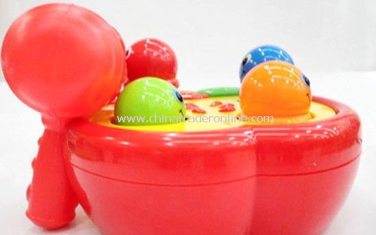 Percussion fruit worm game from China