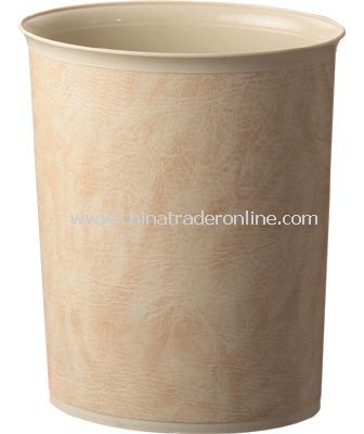 PLASTIC SINGLE LAYER OVAL DUSTBIN from China