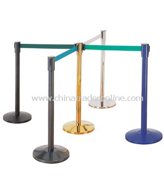 RETRACTABLE BELT STANCHIONS /DOME BASE