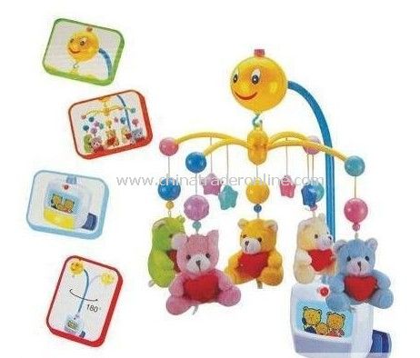 rotating bed hanging toy with music from China