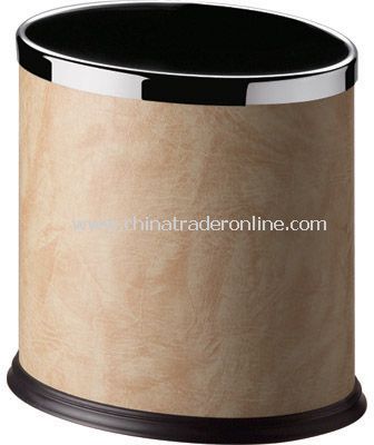 SINGLE LAYER OVAL DUSTBIN WITH FIXED RING from China