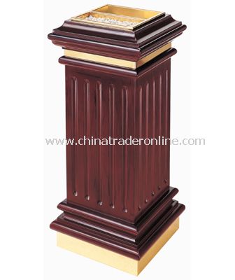 WOOD ASHTRAY STAND from China