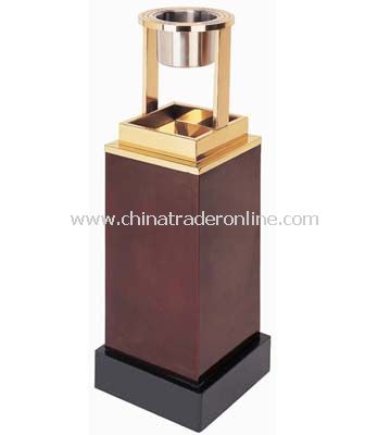 WOOD ASHTRAY STAND from China