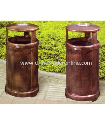 FIBERGLASS PLASTIC OUTDOOR ASHTRAY STAND