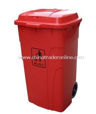 PLASTIC SOLID GARBAGE CAN