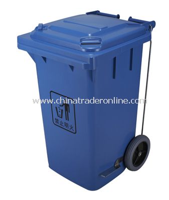 PLASTIC SOLID GARBAGE CAN
