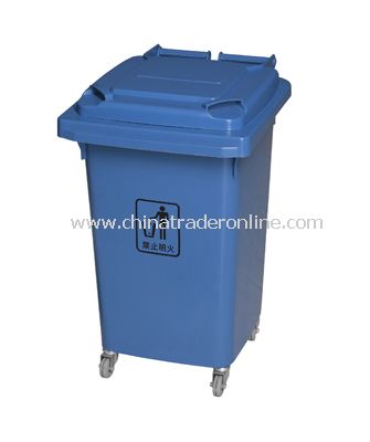 PLASTIC SOLID GARBAGE CAN