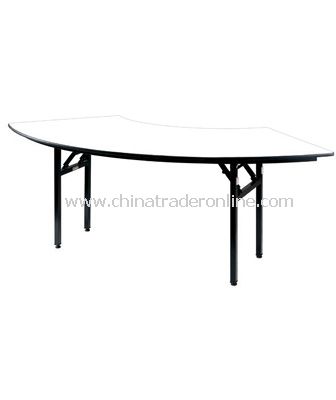 BANQUET FOLDABLE CRESCENT TABLE from China