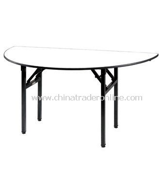 BANQUET FOLDABLE HALF ROUND  TABLE