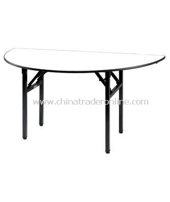 BANQUET FOLDABLE HALF ROUND  TABLE from China