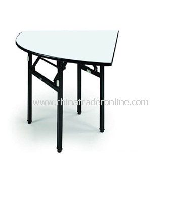 BANQUET FOLDABLE QUARTER ROUND  TABLE 1/4