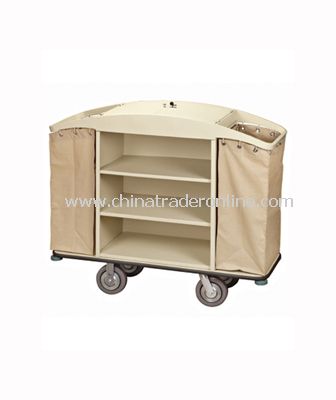 HOUSEKEEPING CART/WITH 2 COVER