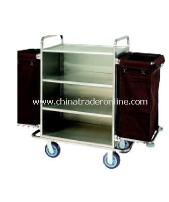 HOUSEKEEPING CART/WITH TWO BAGS