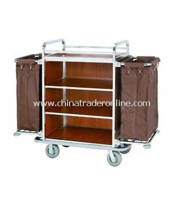 HOUSEKEEPING CART/WITH TWO BAGS from China