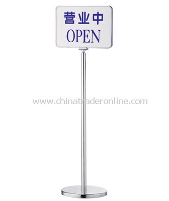 SIGN STAND(BLANK BOARD) from China