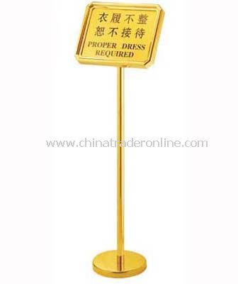 SIGN STAND (BLANK BOARD) from China