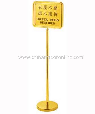 SIGN STAND (BLANK BOARD) from China