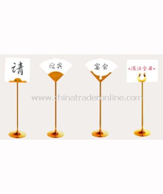 TABLE NUMBER STAND from China