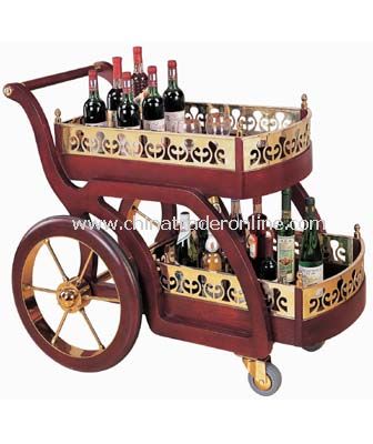 2 LAYER WINE CART