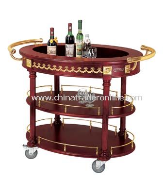 3 LAYER WINE CART