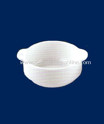 4.5 WHITE PORCELAIN SOUP CUP