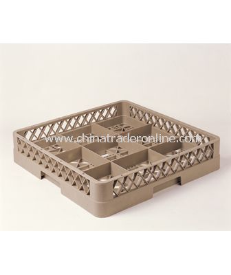 9 COMPARTMENT GLASS RACK