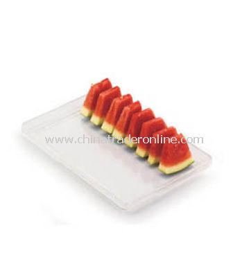 ACRYLIC  TRAY WITH PC HANDLE from China