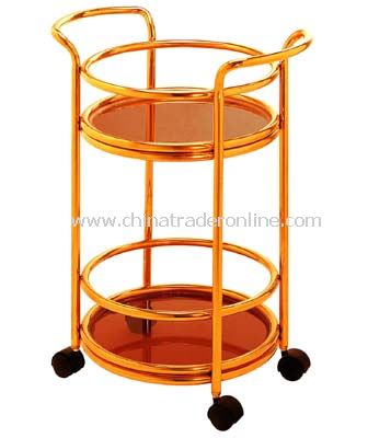 SERVICE  CART/GLASS LAYER