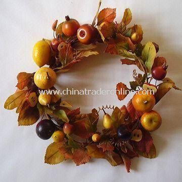 Artificial Wreath, Various Size and Colors are Available, Customized Designs are Welcome from China