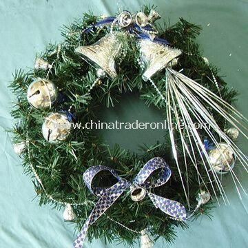 Handcraft Wreath, Made of Silk, with High Quality and Reasonable Price