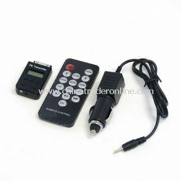 Mini FM Tranmitter with High Fidelity and Full Frequency, Multi-memorial Channels