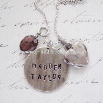 Special Mothers Day Gift Round Pendant with Locket Necklace