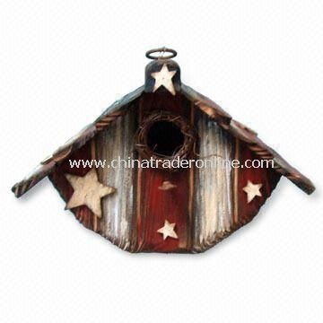 Wooden Birdhouse, for Thanksgiving or American National Day Decoration from China