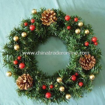 Wreath, Suitable for Home/Holiday/Garland Decorations, Customized Specifications are Welcome