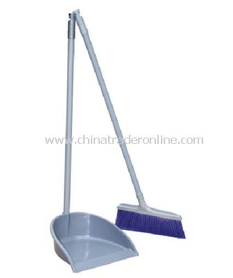 DUSTPAN & BRUSH SET (PLASTIC) from China