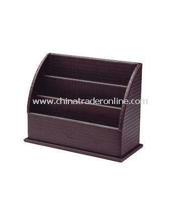 SYNTHETIC LEATHER MAGAZINE HOLDER from China