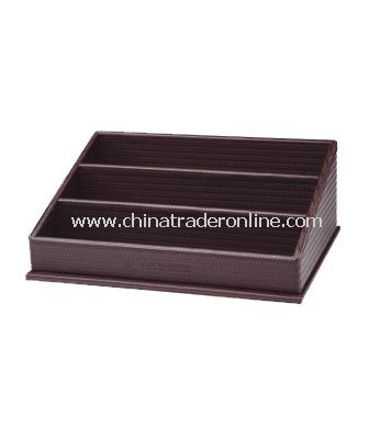 SYNTHETIC LEATHER SERVICE TRAY from China