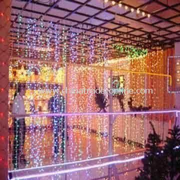 5m Curtain Light/Christmas Light/Decoration Light with Double Isolation PVC Cable and 230V Voltage from China