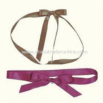 Assorted Ribbon Bows, Made of Various Materials, Customized Sizes are Accepted