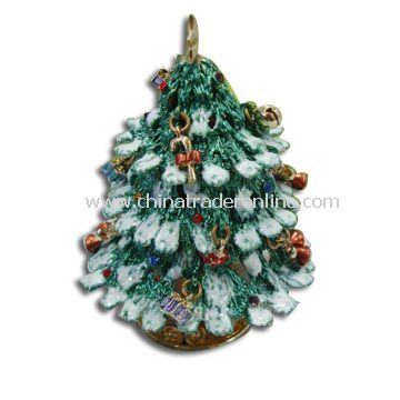 Fashionable Christmas Jewelry, Made of Alloy/Enamel, Customized Specifications are Accepted from China