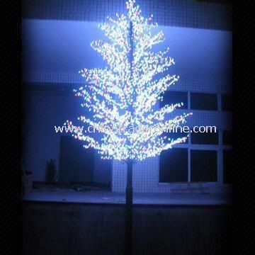 LED Christmas Tree Lighting, with 5,800pcs LED, R, G, B and Flashing Colors from China