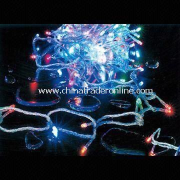 LED String Lights with 5 to 20m Length, LED Christmas, Icicle and String Decoration Lights Available