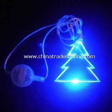 Novelty Light in Christmas Tree Shape, Logo Printings are Available from China